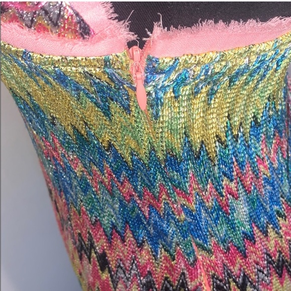 💗💛💚 Christina Makowsky Chained Halter Knit Sundress 💗💛💚 - Picture 9 of 13